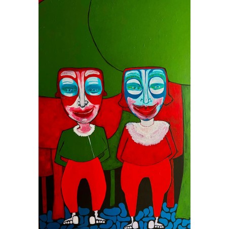 Sandra ROSSINI - Peintures - Dessins - Sculptures